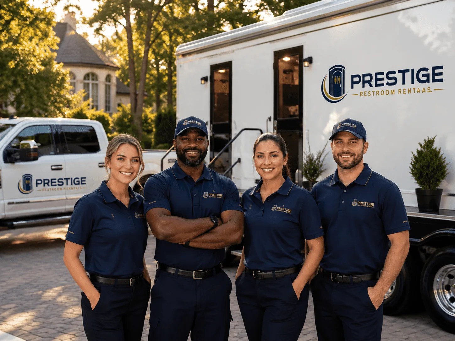 Trusted Luxury Portable Restrooms company in Dailey, WV